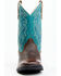 Image #4 - RANK 45® Boys' Connor Western Boots - Broad Square Toe, Blue, hi-res