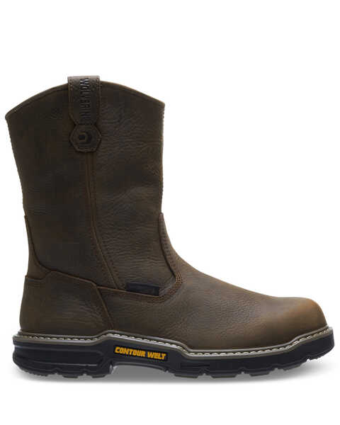 Wolverine Men's Bandit Waterproof Western Work Boots - Composite Toe, Brown, hi-res