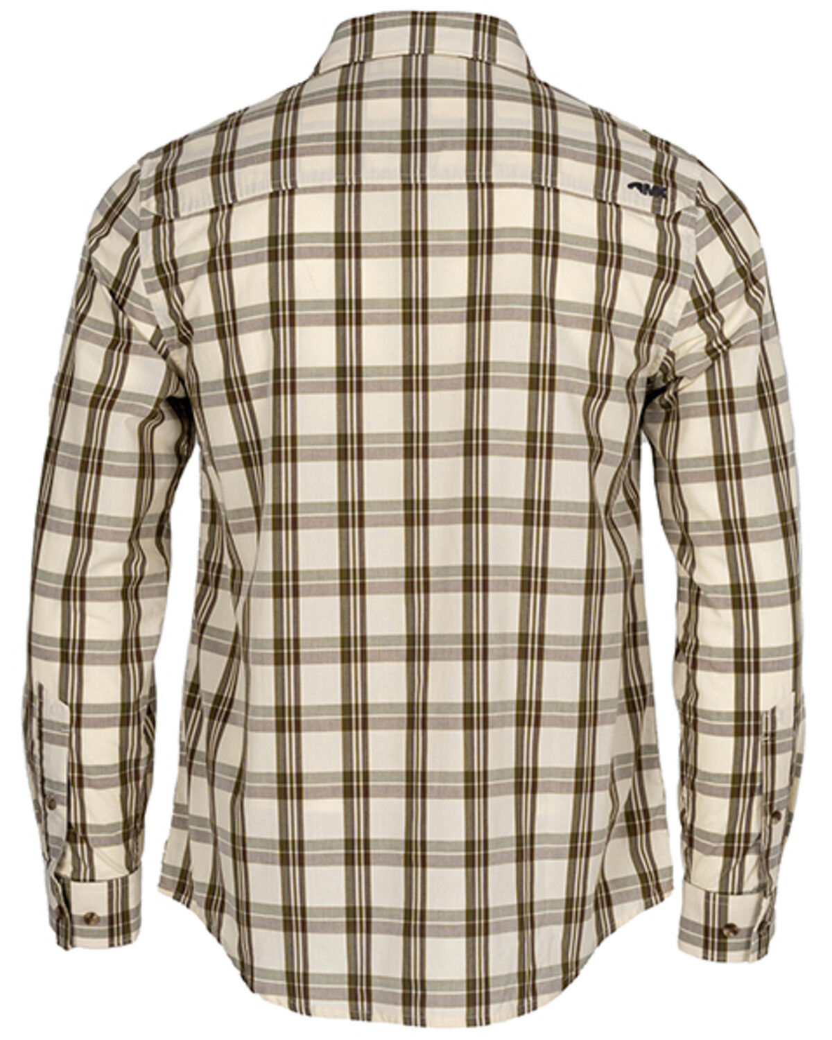 Image #2 - Mountain Khakis Men's Homestead Plaid Print Long Sleeve Button-Down Flannel Shirt, Brown, hi-res