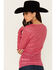 Image #4 - Free People Women's Sequins Gold Rush Long Sleeve Top, Hot Pink, hi-res