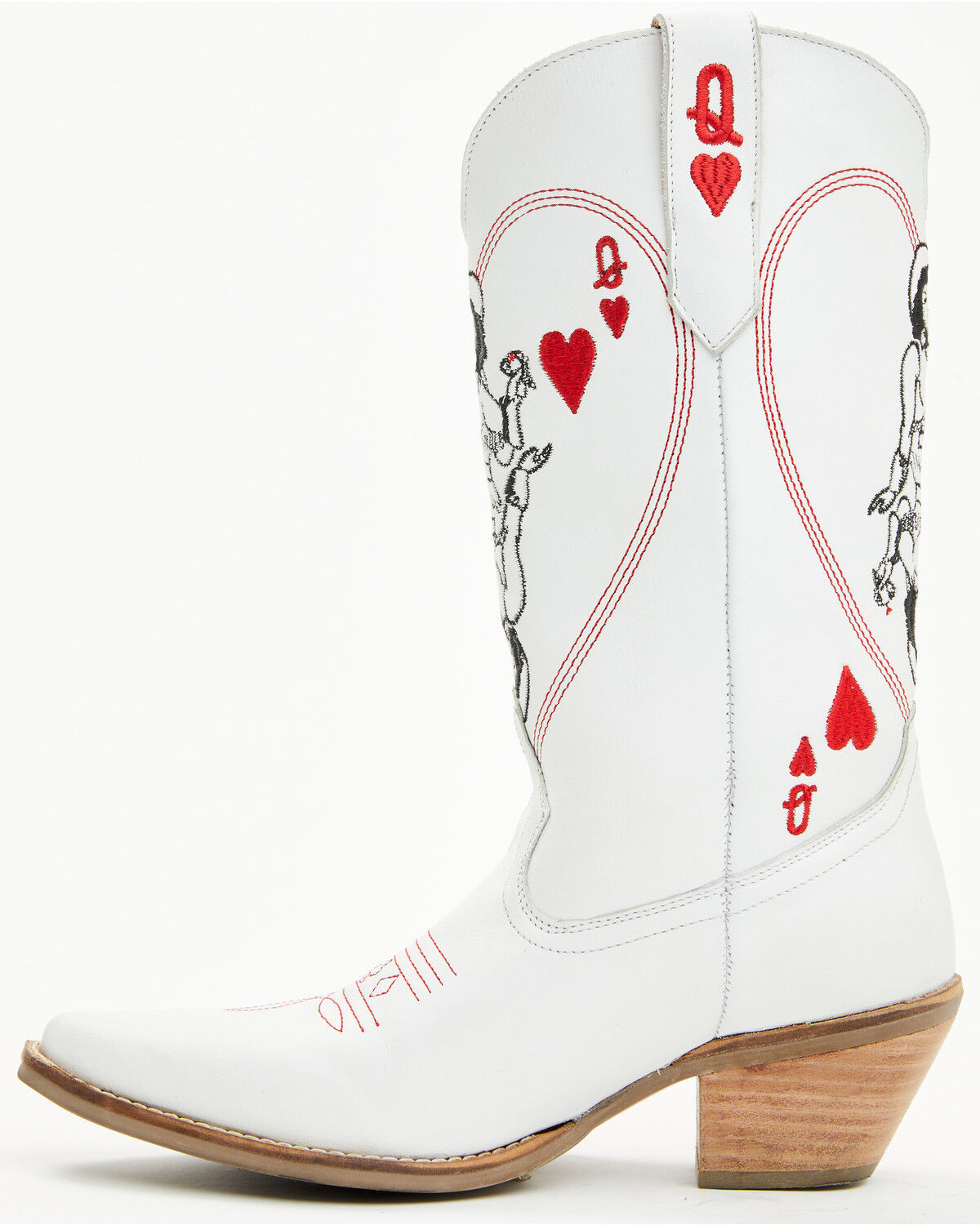 Dingo Women's Queen A Hearts Western Boots - Snip Toe Dingo Women's Queen A Hearts Western Boots - Snip Toe