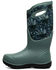 Image #3 - Bogs Women's Beo-Classic Firework Floral Rain Boots - Round Toe, Loden, hi-res