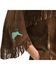 Kobler Leather Picachu Fringe Shirt, Acorn, hi-res
