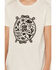 Image #3 - Ali Dee Girls' Wild West Short Sleeve Graphic Tee, Cream, hi-res