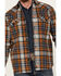 Image #3 - Cody James Men's Plaid Long Sleeve Button-Down Shirt Jacket, Grey, hi-res