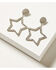 Image #1 - Idyllwind Women's Jeanette Star Rhinestone Earrings, Silver, hi-res