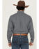 Image #4 - Ariat Men's Wrinkle Free Luther Checkered Print Long Sleeve Button-Down Western Shirt, Black, hi-res
