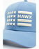 Image #2 - Hawx Men's Stars & Stripes Logo Embroidered Mesh-Back Ball Cap , Medium Blue, hi-res