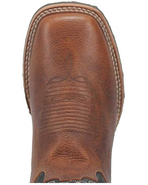 Dan Post Men's Boldon Western Boots - Broad Square Toe, Brown, hi-res
