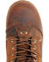 Image #6 - Carolina Men's 8" Waterproof Insulated Internal Met Guard Boots - Composite Toe, Brown, hi-res