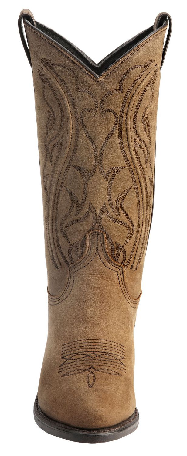 Image #4 - Abilene Women's Sage Western Boots - Round Toe, Distressed, hi-res
