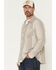 Image #2 - Dakota Grizzly Men's Dexter Plaid Print Long Sleeve Button-Down Flannel Shirt, Cream, hi-res