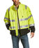 Ariat Men's Yellow FR HI-VIS Waterproof Jacket - Tall , Yellow, hi-res