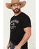 Image #2 - Cinch Men's Lead Don't Follow Short Sleeve Graphic T-Shirt, Black, hi-res