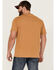 Image #4 - Brothers and Sons Men's Provisions Weathered Slub Graphic Short Sleeve T-Shirt , Sand, hi-res