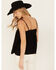 Image #4 - Shyanne Women's Lace Trim Cami, Black, hi-res
