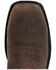 Image #6 - Rocky Men's Worksmart Waterproof Pull On Western Work Boots - Composite Toe , Dark Brown, hi-res