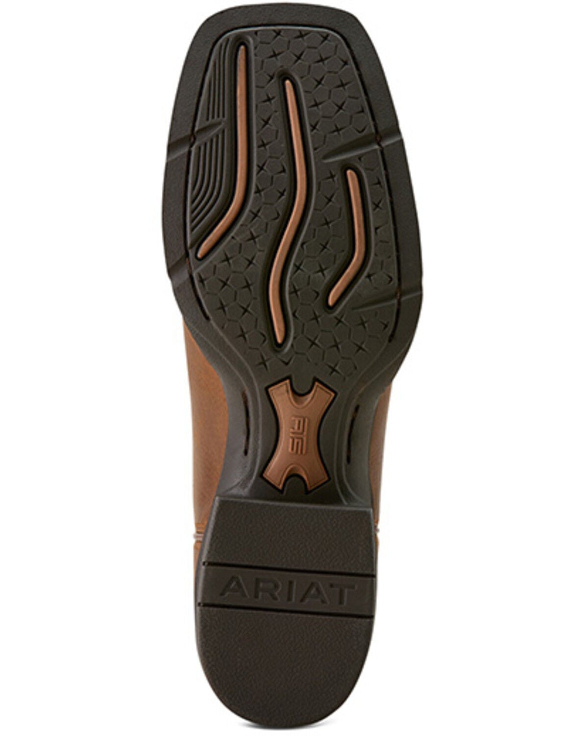 Image #5 - Ariat Women's Round Up Filly Performance Western Boots - Broad Square Toe, Brown, hi-res