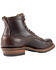 Image #2 - White's Boots Men's Cutter 6" Lace-Up Work Boots - Round Toe, Coffee, hi-res