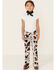 Image #1 - Ranch Dress'n Girls' Cattle Drive Stretch Jeans, White, hi-res
