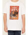 Image #3 - Cody James Boys' Rodeo Graphic Short Sleeve Western Shirt, Oatmeal, hi-res