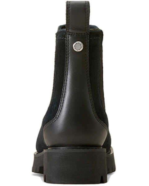 Image #3 - Ariat Women's Wexford Lug Waterproof Chelsea Boots - Round Toe , Black, hi-res