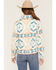 Image #4 - Shyanne Women's Polar Fleece Southwestern Print Snap Pullover, Khaki, hi-res