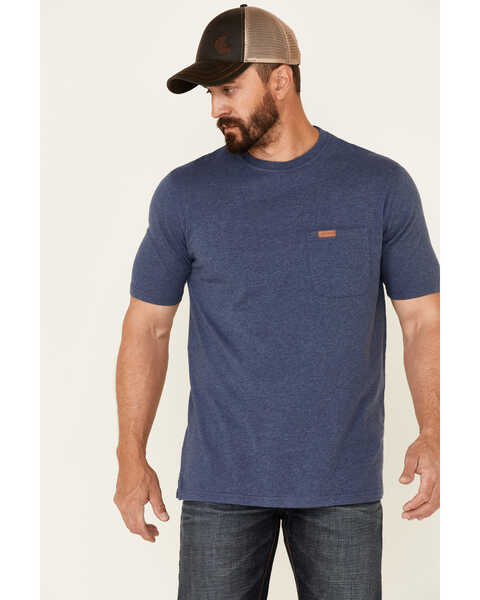 Pendleton Men's Navy Deschutes Pocket Short Sleeve T-Shirt , Navy, hi-res