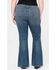 Image #2 - Warp + Weft Women's Mia Dark Wash High Rise Flare Stretch Denim Jeans - Plus, Dark Wash, hi-res