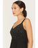 Image #3 - Idyllwind Women's Fringe Sequin Sleeveless Tank Top, Black, hi-res