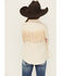 Image #4 - Shyanne Girls' Fringe Corduroy Long Sleeve Snap Western Shirt, Natural, hi-res