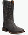Image #1 - Dan Post Men's Boot Barn Exclusive Python Print Western Boots - Broad Square Toe, Black, hi-res