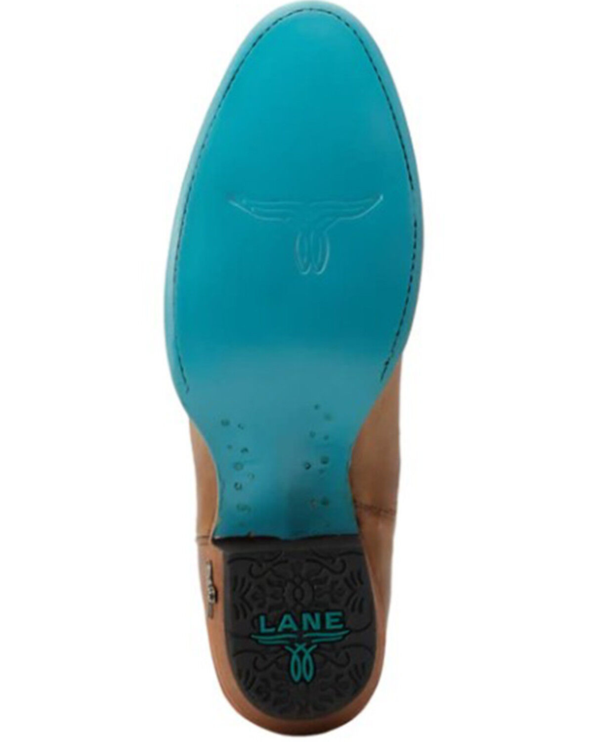 Image #7 - Lane Women's Plain Jane Midi Western Boots - Round Toe, Brown, hi-res