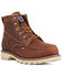 Image #1 - US Boot Men's 6" Alpha Moc Work Boots - Composite Toe, Brown, hi-res
