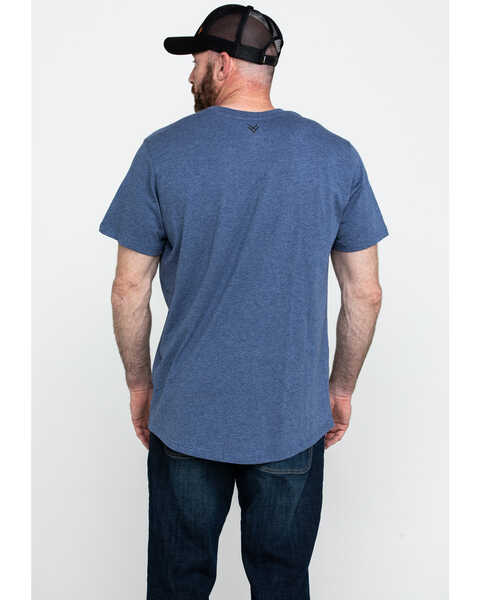 Image #2 - Hawx Men's Pocket Crew Short Sleeve Work T-Shirt - Tall , , hi-res