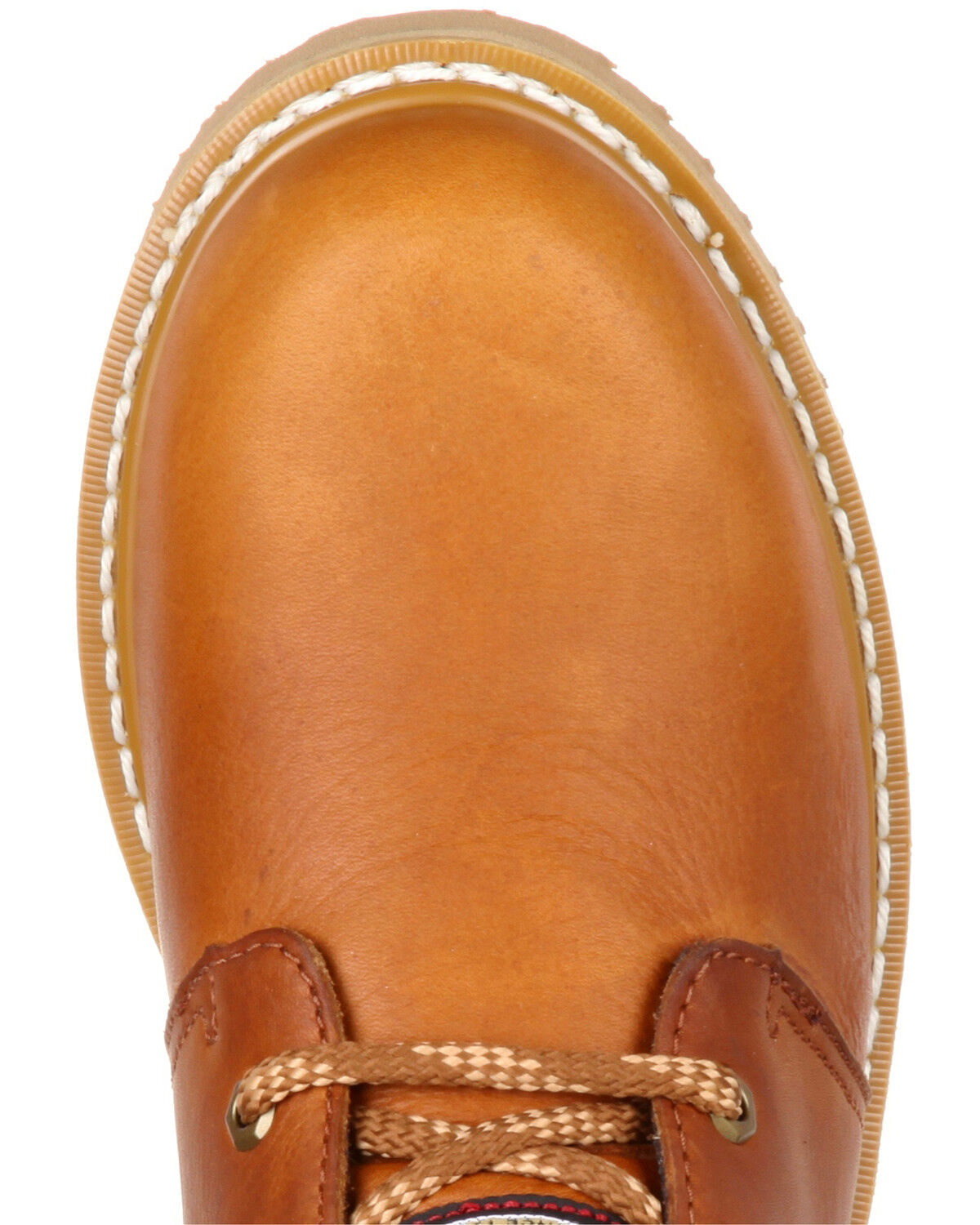 Image #6 - Georgia Boot Men's Wedge Chukka Work Shoes - Composite Toe, Brown, hi-res