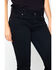 Wrangler Women's Black Mid-Rise Bootcut Jeans, Black, hi-res
