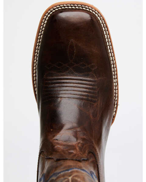 Image #6 - Cody James Men's Duval Western Boots - Broad Square Toe, Brown, hi-res