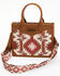 Image #2 - Wrangler X Boot Barn Women's Southwestern Print Crossbody Bag, Brown, hi-res