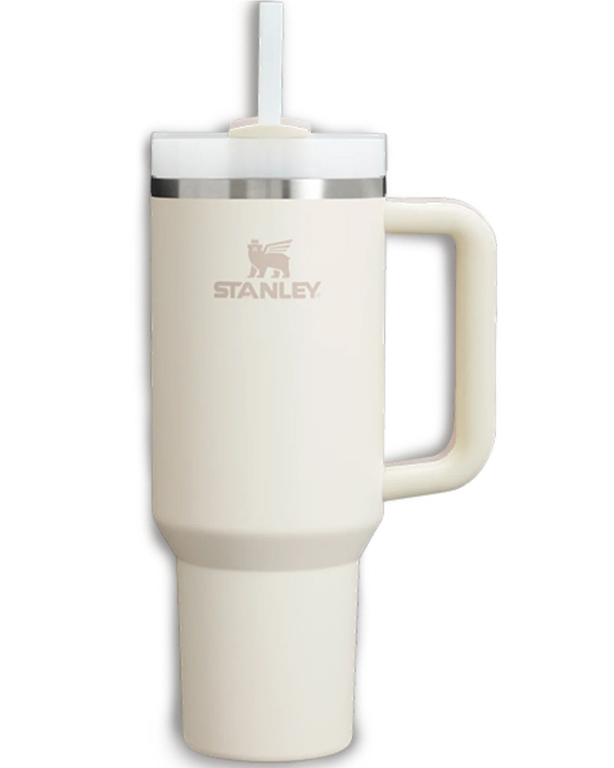 Image #1 - Stanley The Quencher H2.O Flowstate™ 40oz Tumbler, Cream, hi-res