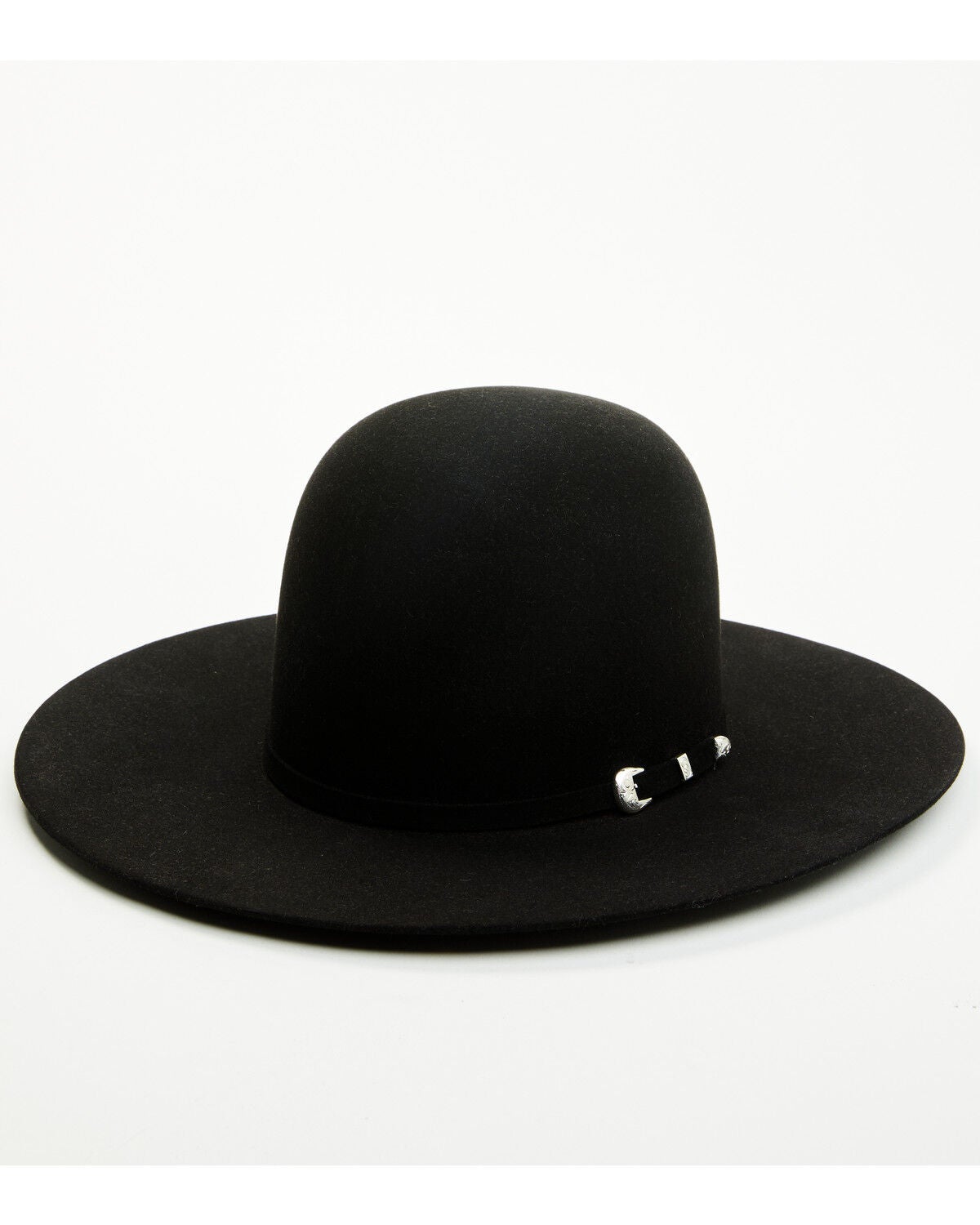 Resistol Midnight 6X Felt Cowboy Hat, Black, hi-res