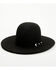 Image #1 - Resistol Midnight 6X Felt Cowboy Hat, Black, hi-res