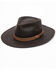 Outback Trading Co Men's Kodiak Oilskin Hat, Brown, hi-res