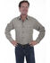 Scully Men's Vintage Slub Long Sleeve Shirt, Brown, hi-res