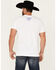 Image #4 - Rode Time Men's 90 Short Sleeve Graphic T-Shirt, White, hi-res