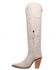 Image #3 - Dingo Women's Primadonna Tall Western Boots - Snip Toe, White, hi-res