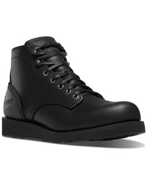 Image #1 - Danner Women's 6" Douglas GTX Waterpoof Work Boots - Soft Toe, Black, hi-res