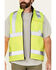 Image #2 - Hawx Men's Hi-Vis Safety Vest, Yellow, hi-res