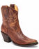 Image #1 - Idyllwind Women's Wheels Western Booties - Round Toe, Brown, hi-res