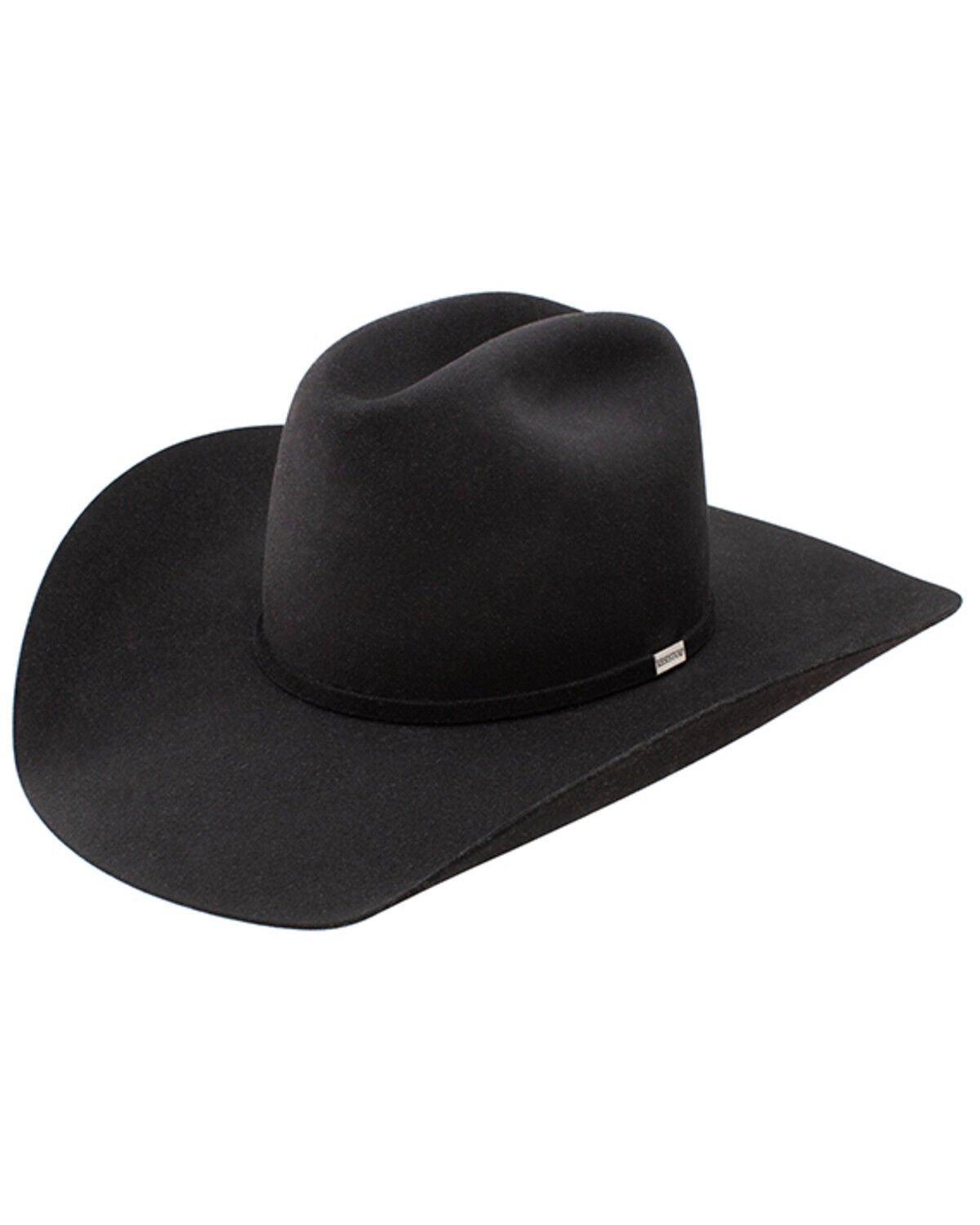 Image #1 - Resistol Five Star Felt Cowboy Hat, Black, hi-res